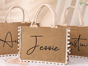 Bolsa de Yute Promocional Personalizada con Impresión para Publicidad de Marca y Eventos Corporativos - Product Image 2