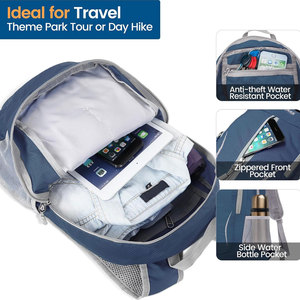 กระเป๋าเป้สะพายหลังไปโรงเรียน ดีไซน์ทันสมัย คุณภาพเยี่ยม สีสันหลากหลาย ใส่ของได้เยอะ น้ำหนักเบา รับทำโลโก้ตามสั่ง - Product Image 3