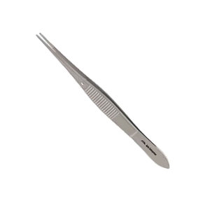 Pinzas Quirúrgicas de Acero Inoxidable de 10.5cm de Longitud Total, Certificadas por la CE, con Puntas Dentadas Rectas de 1mm - Product Image 2