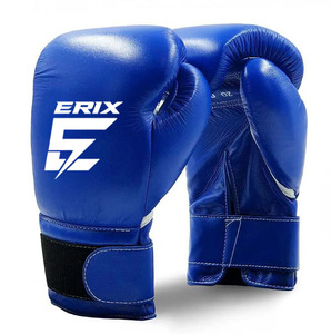 Premium Leather Boxing Gloves UV Protection Quick Drying Hook Loop Closure Digital Print Custom Logo OEM-Handmade Sparring Gym - Product Image 6