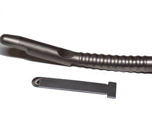 Dental Bone Scraper Surgical Instrument Silver Ergonomic Knurled Grip Manual Class I Oral Surgery Tool - Product Image 6