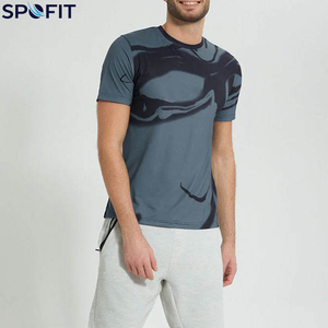 T-shirt pour homme de haute qualité, taille plus, imprimé par sublimation, entièrement personnalisable, respirant, anti-UV, écologique, col rond - Product Image 1