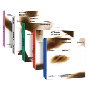 LE SSERAFIM - [ UNFORGIVEN ] 1er album studio (version COMPACTE) Album KPOP le plus vendu en Corée - Product Image 1