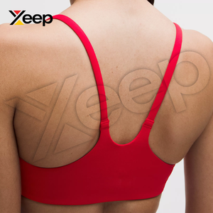 XEEP สปอร์ตบราโยคะคุณภาพสูงสำหรับผู้หญิง รุ่น XC-SB-19 สายรัดปรับได้ ระบายอากาศดี แผ่นรองถอดออกได้ รองรับได้ดี แห้งเร็ว - Product Image 5