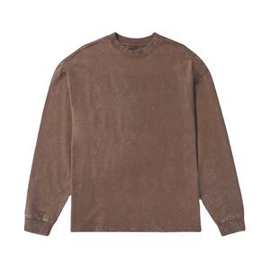 Sudadera con Capucha para Hombre, Estilo Lavado Ácido, 100% Algodón, Logotipo Personalizado Bordado, Tela de Felpa, Talla Estadounidense, Ropa Deportiva para Gimnasio - Product Image 2