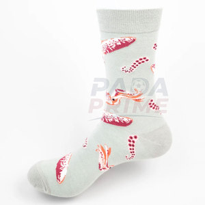 Stylish Crew <b>Socks</b> Breathable Quick Dry Eco-Friendly Cotton/<b>Wool</b> Everyday Footwear Accessories Smooth Texture Stretchable - Product Image 2