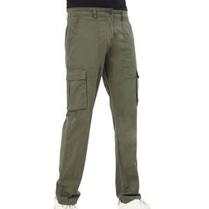 Pantalones Chino Estilo Cargo para Hombre, Pantalones de Algodón con Múltiples Bolsillos, Prendas Inferiores Masculinas Casuales y Funcionales, Ropa de Moda Utilitaria - Product Image 4