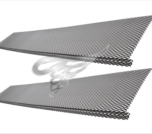 6 بوصة X ft قفل في مزراب حراس دائم الصلب شاشات ورقة شبكة صغيرة المزراب K-نمط ، أسود ، 40 حزمة - Product Image 2