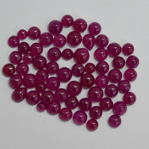 Chứng Nhận Của <span class=keywords><strong>Ruby</strong></span> 2Mm 3Mm 4Mm 5Mm Tự Nhiên Burma <span class=keywords><strong>Ruby</strong></span> Mịn Vòng Đá Quý Cabochons Đồ Trang Sức Bán Buôn Chất Lượng Cao Red <span class=keywords><strong>Ruby</strong></span> Đá - Product Image 3