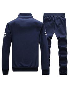 Survêtements d'entraînement personnalisés deux pièces noirs vêtements de sport survêtements vêtements Nikeeliedly sport hommes survêtement survêtements ensemble - Product Image 2