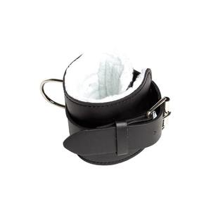 Correa de Tobillo de Cuero Vacuno Premium para Levantamiento de Pesas, Accesorio de Gimnasio con Cable, Ajustable y Resistente para Entrenamiento Corporal - Product Image 5