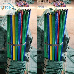 Escoba con tapa colgante y revestimiento de PVC, fácil de usar con extremo giratorio, rosca italiana - Product Image 3