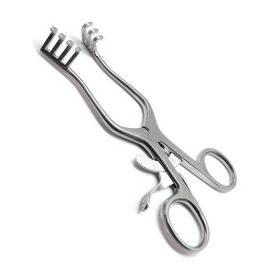 Ensemble de rétracteurs chirurgicaux manuels réutilisables en acier inoxydable Weitlaner de qualité supérieure, classe I, pour chirurgie générale, auto-fixants - Product Image 2