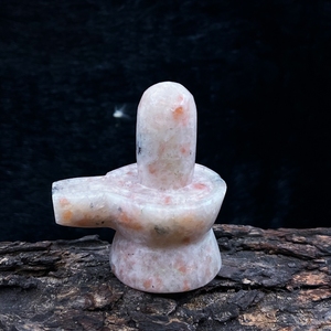 Natural Sunstone <b>Shivling</b> Carving Handmade Orange Sunstone Shiva Lingam Healing Crystal for Reiki Home Decoration Decor - Product Image 4