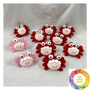 Adorables Figuras de Animales Tejidas a Crochet, Muñecas de Hilo Hechas a Mano para Regalos, Decoración del Hogar, Tiendas Minoristas y Mercados Mayoristas - Product Image 1