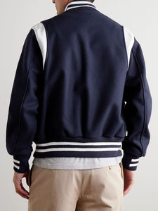 Men's Varsity <b>Jackets</b> <b>Gothic</b> Hip Hop New Retro Winter Breathable Windproof Polyester/Cotton Custom Logo Back Left Sleeve Right - Product Image 3