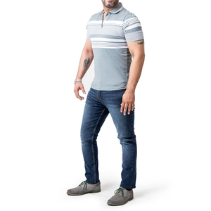 Chemises polo pour hommes de qualité supérieure pour le streetwear, vente en gros, meilleur prix, grandes tailles, col rabattu. - Product Image 2