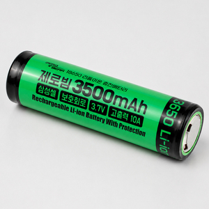 Batterie Zerobeam Lithium-ion 18650 10A rechargeable protégée 3500mAh 3.7V/4.2V à décharge élevée 1000 cycles certifiée 35E - Product Image 1