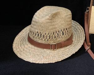 Sombrero de hoja de palma, sombrero de paja - Product Image 5