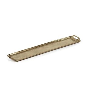 Hot selling Metal Aluminum Serving <b>Tray</b> With Handle Tea Coffee And Snacks Serving <b>Tray</b> silver Plated Handcrafted Hotels Supplies - Product Image 4