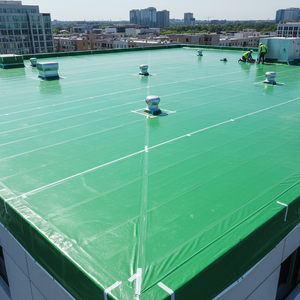 Tôle de toiture en PVC légère pour la construction de logements et d'abris extérieurs, plaque de toiture transparente en polycarbonate pour bâtiments - Product Image 3