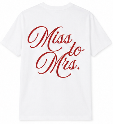 De Miss à Madame.Chemise de mariée
