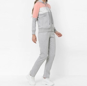 Conjuntos Deportivos Casuales de Otoño de Alta Calidad, Sudadera con Capucha y Pantalones de Forro Polar, Cuello Alto, 2 Piezas, Unisex, Hechos a Medida - Product Image 3