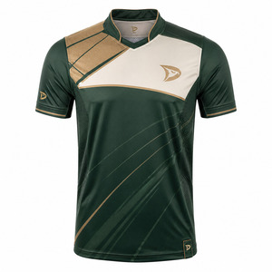 OEM High Quality Custom Dravelle Industry Premium Cricket Jersey Men Performance Polyester Shirt Breathable - Product Image 2