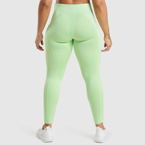 Leggings de yoga pour femmes, sexy, fins, à séchage rapide, respirants, tricotés, taille haute, durables, légers, vêtements de fitness - Product Image 2