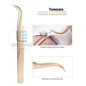 Pinces à cils faites à la main, qualité supérieure, fabriquées au Pakistan - Product Image 3