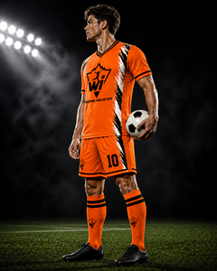 Uniforme de Fútbol Personalizado con Logotipo, Jersey Atlético Transpirable de Alta Calidad, Pantalones Cortos, Kit de Entrenamiento para Clubes - Product Image 3