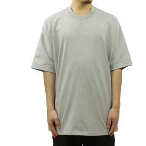High Quality Custom Men's Gym Wear Oversized Drop Shoulder T-Shirts 100% Cotton Collarless Plus Size Clothing for Autumn - Product Image 1