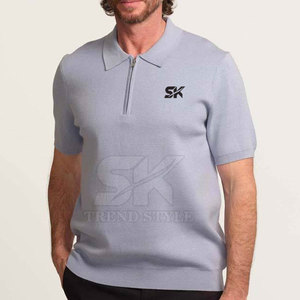 Camisetas Polo Lisas con Cierre para Hombre, de Secado Rápido y Transpirables, MOQ Bajo, Fabricante OEM - Product Image 3