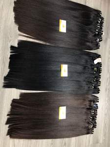 Lot en gros de cheveux vierges vietnamiens de haute qualité 100% naturels, double trame, sans perte ni nœuds, extensions de cheveux humains - Product Image 5