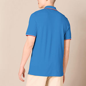 Nueva Llegada, Camisetas Polo Deportivas de Alta Calidad para Hombre, Suaves, Cómodas, de Corte Relajado, Color Sólido, Logotipo Personalizado, Transpirables - Product Image 2