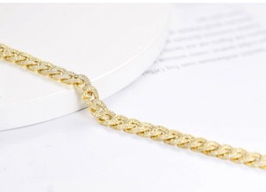 Export Quality Diamond <b>Bracelet</b> In Silver Finish <b>Adjustable</b> Size For Daily Wear Available At Export Price - Product Image 3