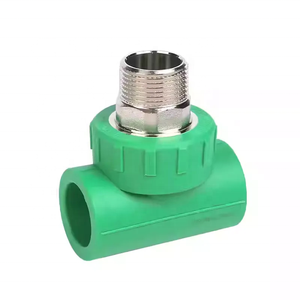 Cold Water Systems PPR <strong>Pipe</strong> Fittings <strong>Socket</strong> Female Tee Threaded Equal Tee Tube Connector Made Brass <strong>PP</strong> Material Forged - Product Image 3