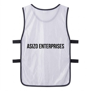 Customized Color Mesh <b>Training</b> <b>Bib</b> Number Heat-Transfer Printing Short Length Sports Vest Team Practice for Football Soccer - Product Image 6