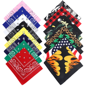 Pañuelo de poliéster multiusos para hombre y mujer, pañuelo de muñeca, para cabeza de motocicleta y ciclismo - Product Image 2