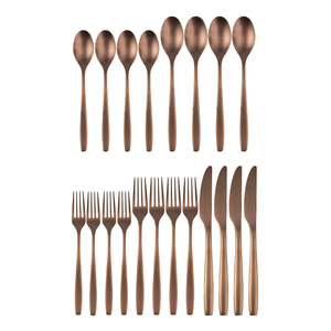 Premium 5 Pcs Stainless Steel Flatware Set Mirror Polish Knife Fork <b>Spoon</b> Western Style Cutlery for Dining At Cheap Price - Product Image 1