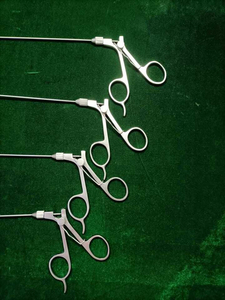 ชุดเครื่องมือผ่าตัดผ่านกล้องแบบใช้ซ้ำได้คุณภาพสูง 4 ชิ้น ผลิตจากสแตนเลส ได้รับการรับรองมาตรฐาน CE ผลิตโดย Mahfooz Instruments - Product Image 4