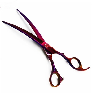 Ciseaux de coiffure professionnels 28 dents en acier inoxydable 6CR13, lame tranchante, manche long, pour droitiers, usage en salon - Product Image 4