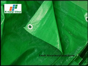 Bâche en toile PE imperméable anti-UV de haute qualité fabriquée au Vietnam, couleur personnalisée, pour couvrir l'équipement - Product Image 2