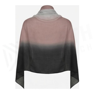 Pañuelo de Chifón para Mujer, Diseño Color Block, Largo, Multifuncional, Estilo Simple, para Uso Diario en Todas las Estaciones - Product Image 2