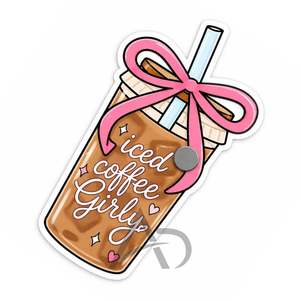Soporte de Acrílico para Extensiones de Pestañas con Diseño Estético 'Iced Coffee Girly', Tabla Sostenible con Logotipo Personalizado - Product Image 5
