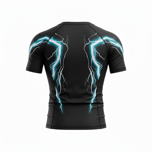 เสื้อรัดกล้ามเนื้อแบบซับลิเมชั่นสำหรับ MMA BJJ ยิวยิตสู ชุดฝึกซ้อมกีฬาสำหรับผู้ชาย รับผลิตตามสั่ง (OEM) แบรนด์ส่วนตัว - Product Image 2