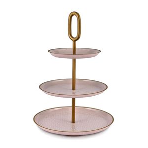 Présentoir à gâteaux rond 2026, idéal pour buffets, desserts et cupcakes – Parfait pour mariages, hôtels et événements festifs - Product Image 1