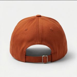 Gorras de Béisbol Color Naranja Oxidado, para Mujer, Ventiladas, Adaptables, Unisex, Gorra Moderna, de Algodón, Alta Calidad, A1, Moda - Product Image 2