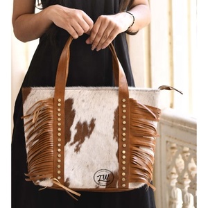 Bolsos de cuero genuino para mujer de gran capacidad personalizados de LW Factory, bolsos de mano portátiles de moda para verano e invierno - Product Image 1