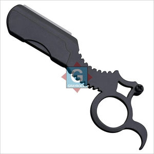 Rasoir de Barbier Personnalisable en Acier Inoxydable avec Porte-Lame Métallique pour Hommes - Product Image 1